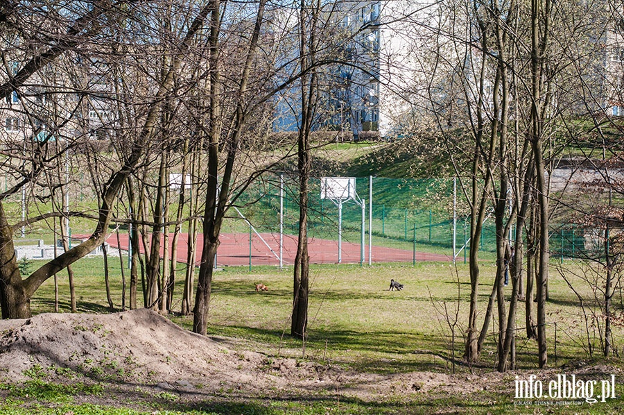 Place sportowe na ul. Mazurskiej, fot. 1