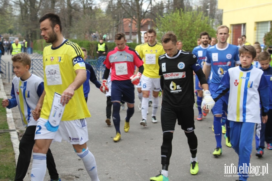 II liga: Olimpia Elblg - Wigry Suwaki 0:0, fot. 2