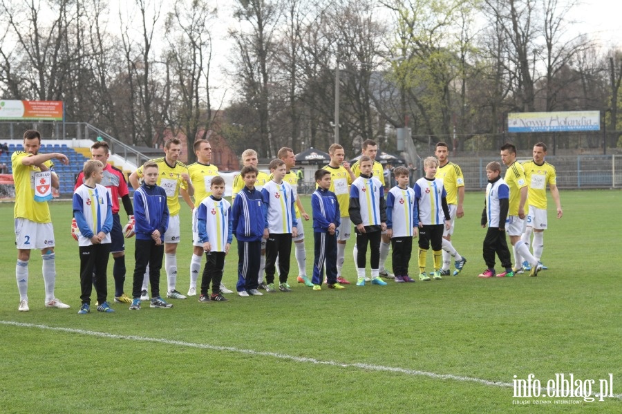 II liga: Olimpia Elblg - Wigry Suwaki 0:0, fot. 3