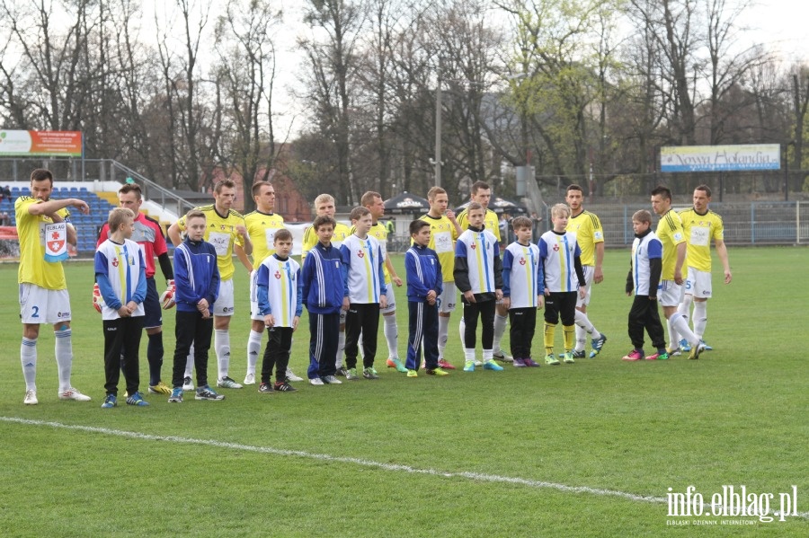 II liga: Olimpia Elblg - Wigry Suwaki 0:0, fot. 3