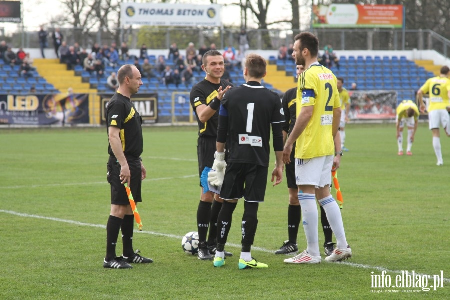 II liga: Olimpia Elblg - Wigry Suwaki 0:0, fot. 4