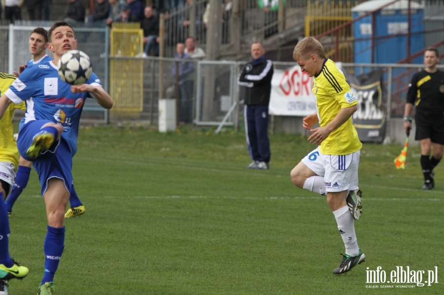 II liga: Olimpia Elblg - Wigry Suwaki 0:0, fot. 5