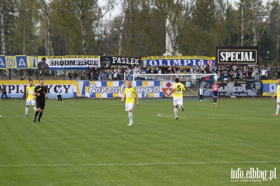 II liga: Olimpia Elblg - Wigry Suwaki 0:0, fot. 6