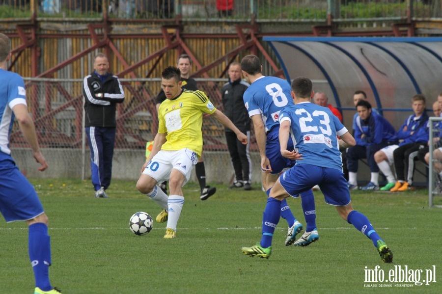 II liga: Olimpia Elblg - Wigry Suwaki 0:0, fot. 7