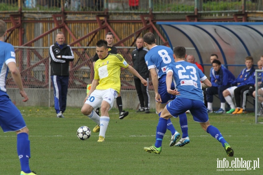 II liga: Olimpia Elbląg - Wigry Suwałki 0:0, fot. 7