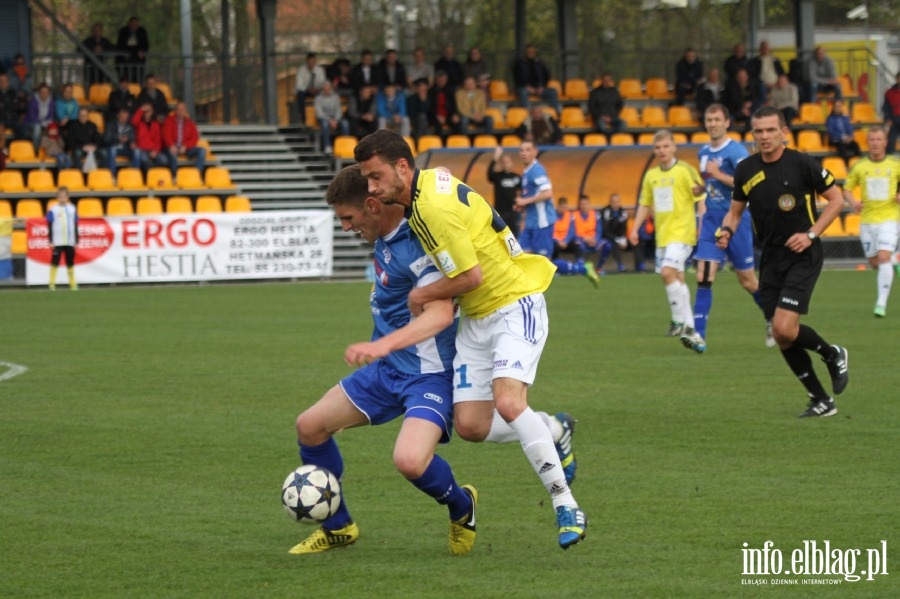 II liga: Olimpia Elblg - Wigry Suwaki 0:0, fot. 15