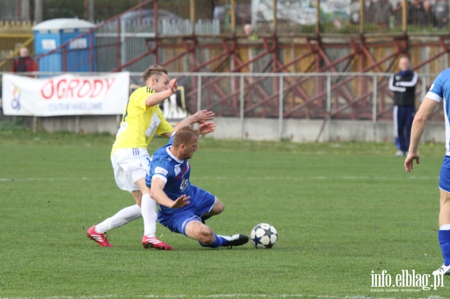 II liga: Olimpia Elblg - Wigry Suwaki 0:0, fot. 28