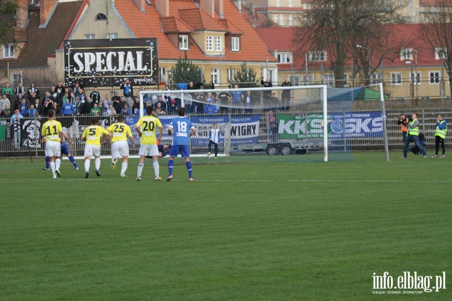 II liga: Olimpia Elblg - Wigry Suwaki 0:0, fot. 40