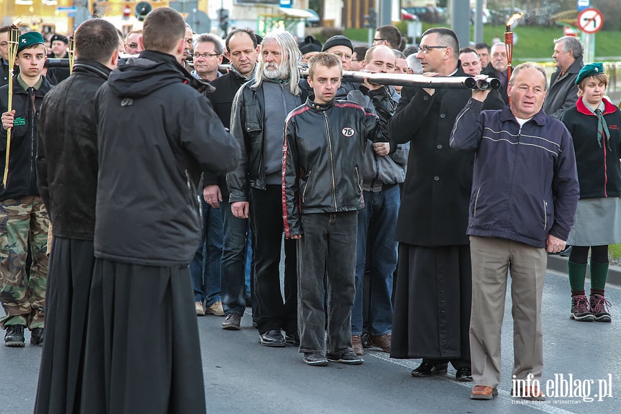 Miejska Droga Krzyowa - kwiecie 2014r., fot. 20