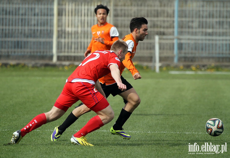 II liga: Concordia Elblg - Wisa Puawy 2:1, fot. 17