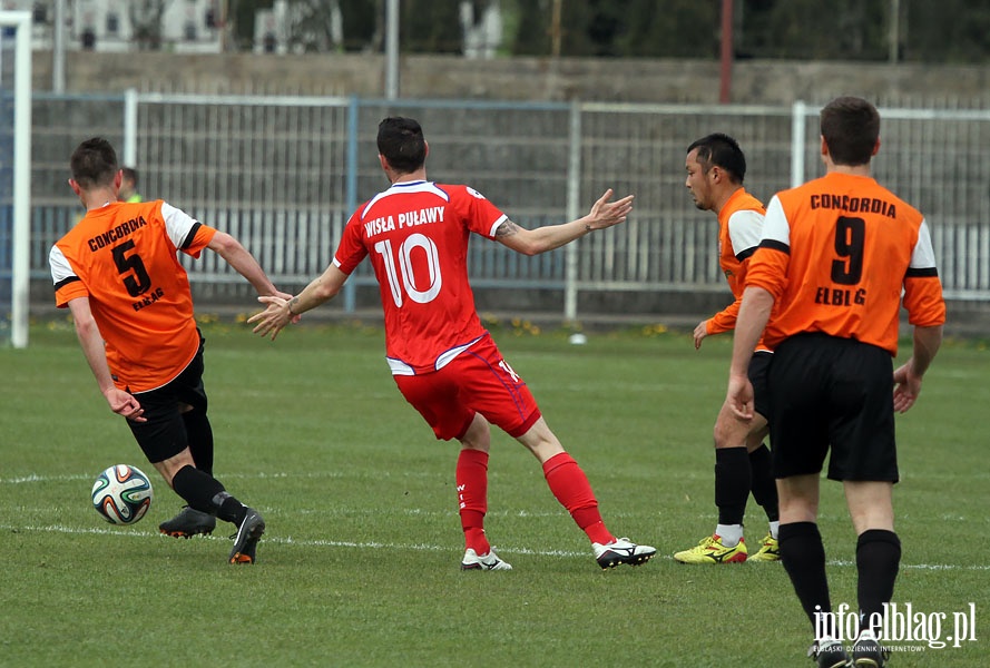 II liga: Concordia Elblg - Wisa Puawy 2:1, fot. 20