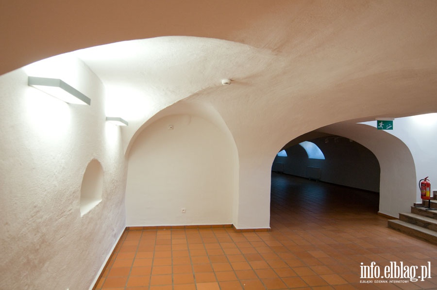 Remont w Muzeum Archeologiczno-Historycznym w Elblągu - kwiecień 2014r., fot. 8