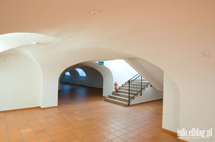 Remont w Muzeum Archeologiczno-Historycznym w Elblgu - kwiecie 2014r., fot. 9