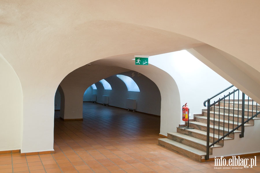 Remont w Muzeum Archeologiczno-Historycznym w Elblągu - kwiecień 2014r., fot. 10