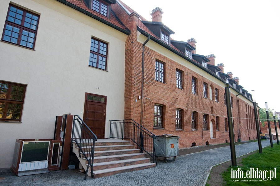 Remont w Muzeum Archeologiczno-Historycznym w Elblągu - kwiecień 2014r., fot. 41