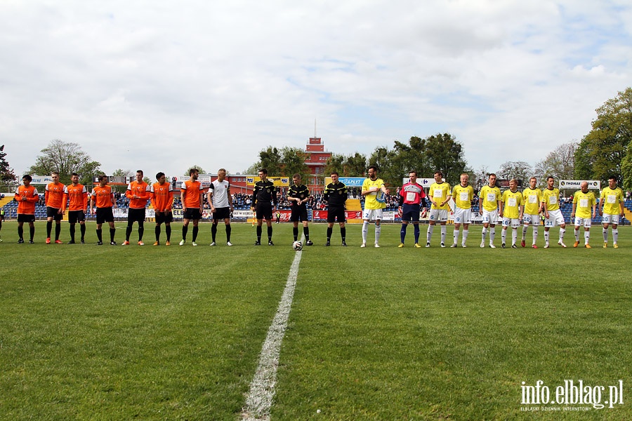 II liga: Concordia Elblg - Olimpia Elblg 0:3, fot. 4