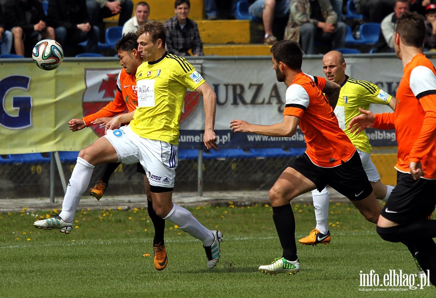 II liga: Concordia Elblg - Olimpia Elblg 0:3, fot. 6