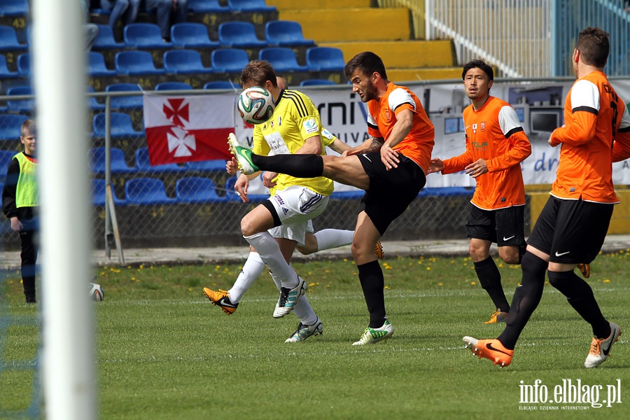 II liga: Concordia Elblg - Olimpia Elblg 0:3, fot. 7