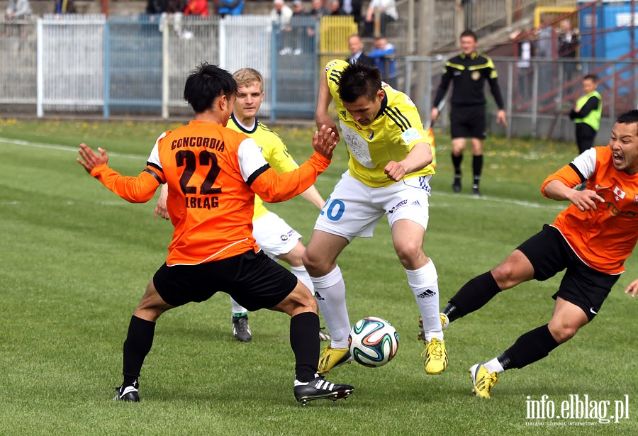 II liga: Concordia Elblg - Olimpia Elblg 0:3, fot. 9