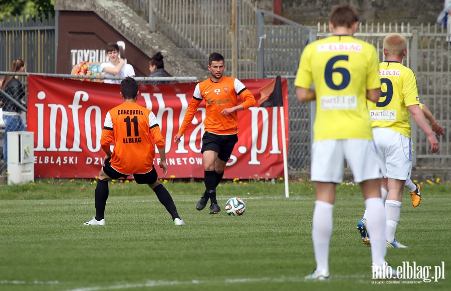 II liga: Concordia Elblg - Olimpia Elblg 0:3, fot. 15