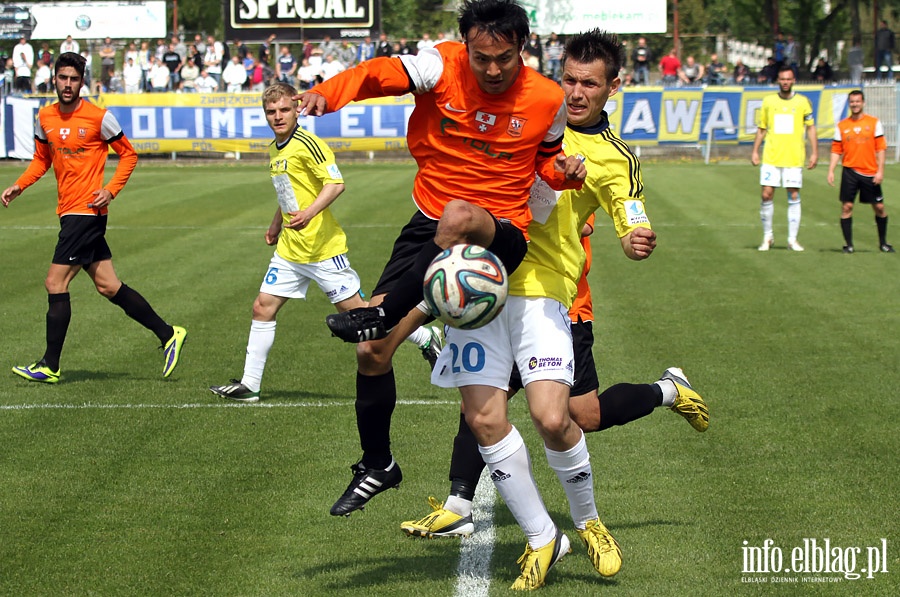 II liga: Concordia Elblg - Olimpia Elblg 0:3, fot. 21