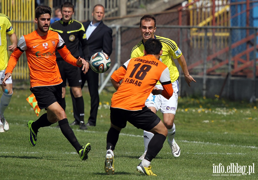 II liga: Concordia Elblg - Olimpia Elblg 0:3, fot. 23