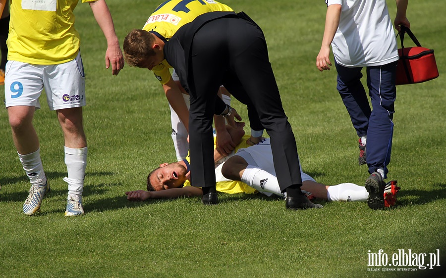 II liga: Concordia Elblg - Olimpia Elblg 0:3, fot. 30