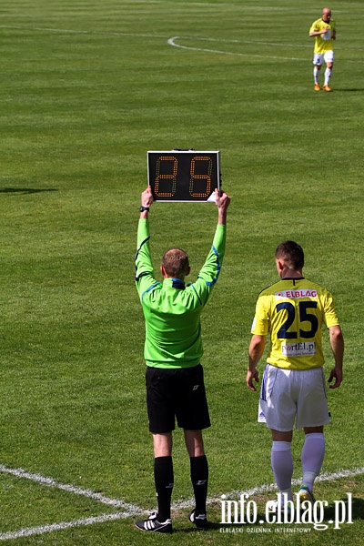 II liga: Concordia Elblg - Olimpia Elblg 0:3, fot. 32