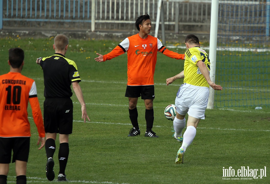 II liga: Concordia Elblg - Olimpia Elblg 0:3, fot. 36