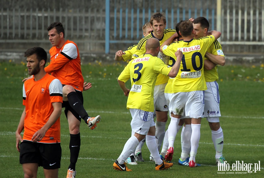 II liga: Concordia Elblg - Olimpia Elblg 0:3, fot. 37