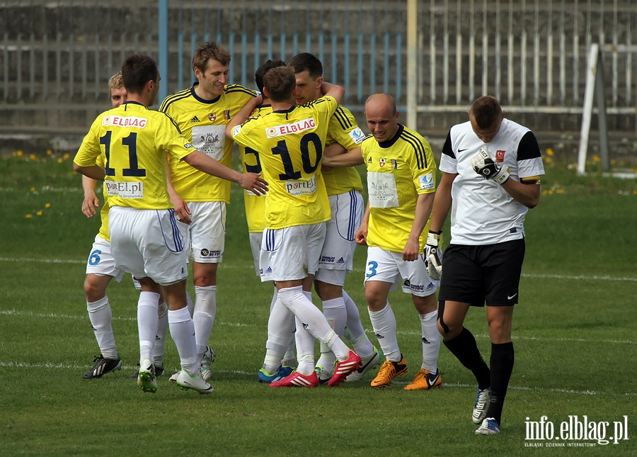 II liga: Concordia Elblg - Olimpia Elblg 0:3, fot. 38