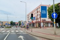 Powierzchnia reklamowa - Skrzyowanie ulic 12 lutego / 1-go Maja