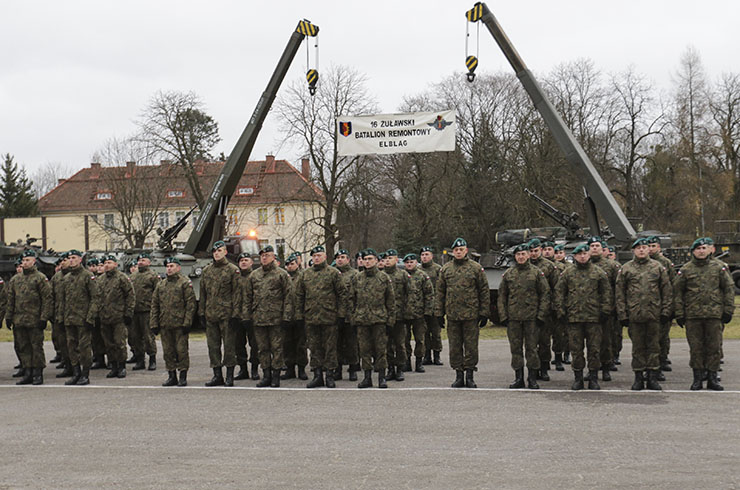 "Remontowcy" wrócili do 16 PDZ. Elbląski batalion czeka