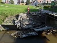 Elbląg, mostek przy ul.Kwiatowej (01.10.2017) 
