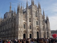 Wakacyjne fotki. Katedra w Mediolanie