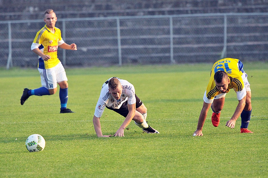 Mecz Olimpia Elblag-gryf Wejcherowo