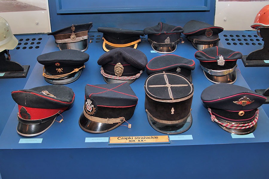 Czapki strażackie