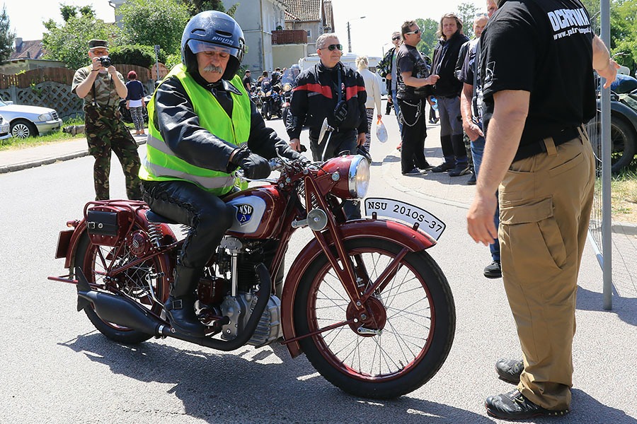 Zlot motocykli w Tolkmicku