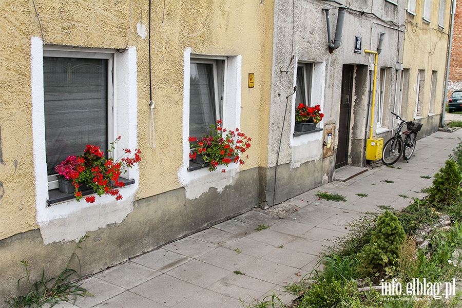 Zaniedbane ulice Elblga. Ulica Malborska, fot. 25