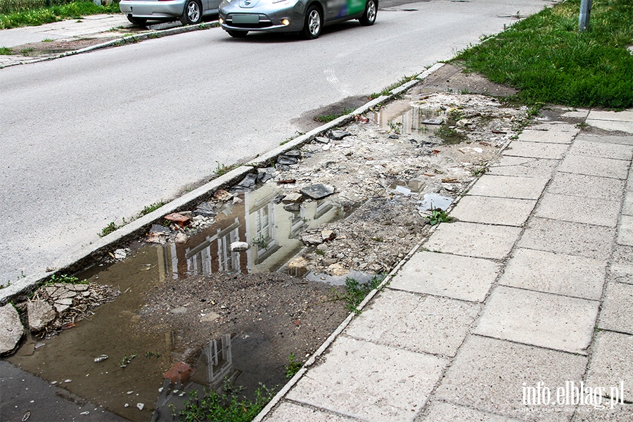 Zaniedbane ulice Elblga: Polna i Ogrodowa, fot. 23