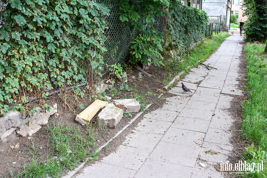 Zaniedbane ulice Elblga: Polna i Ogrodowa, fot. 32