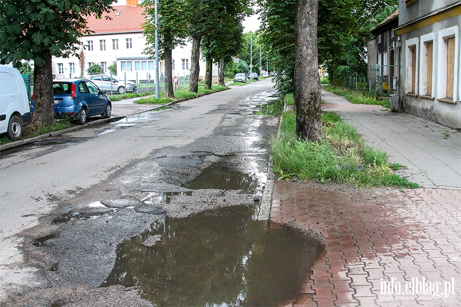 Zaniedbane ulice Elblga: Polna i Ogrodowa, fot. 38