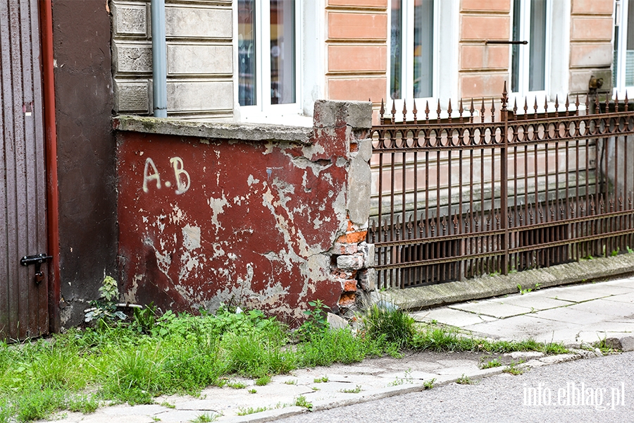Zaniedbane ulice Elblga: Dolna, Pywacka, Niska, fot. 8