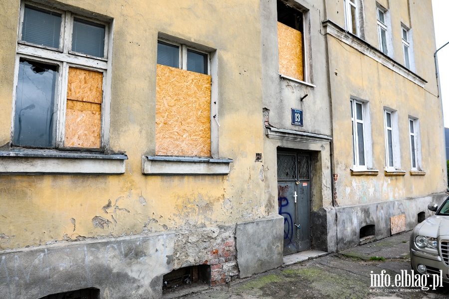 Zaniedbane ulice Elblga: Dolna, Pywacka, Niska, fot. 27