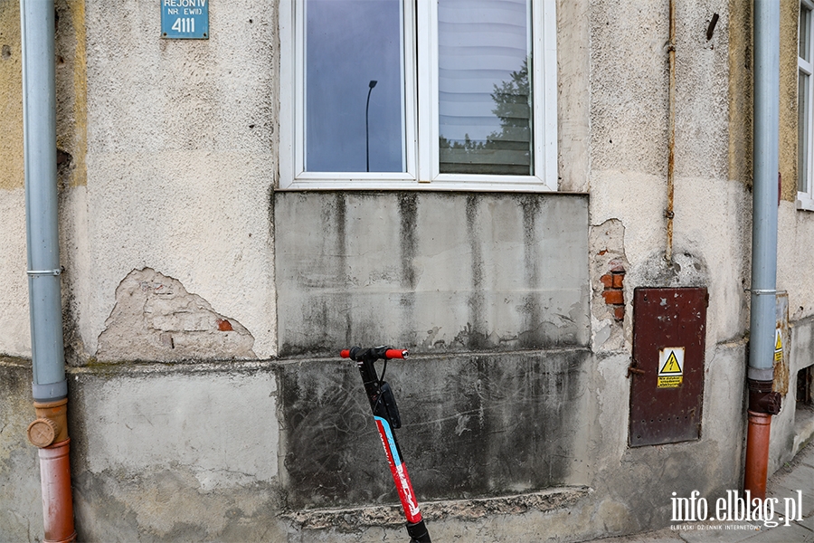 Zaniedbane ulice Elblga: Orla, Nowodworska, fot. 7