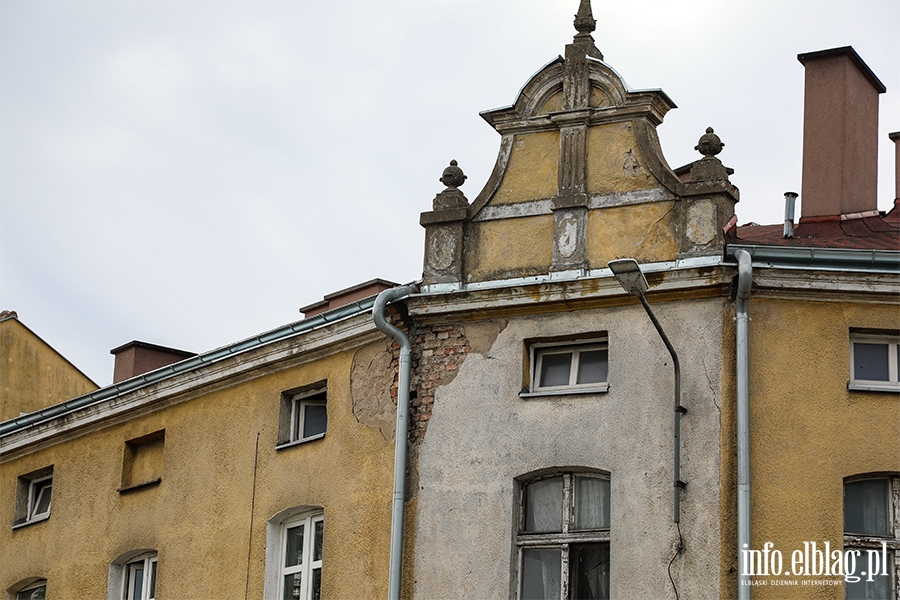 Zaniedbane ulice Elblga: Orla, Nowodworska, fot. 11