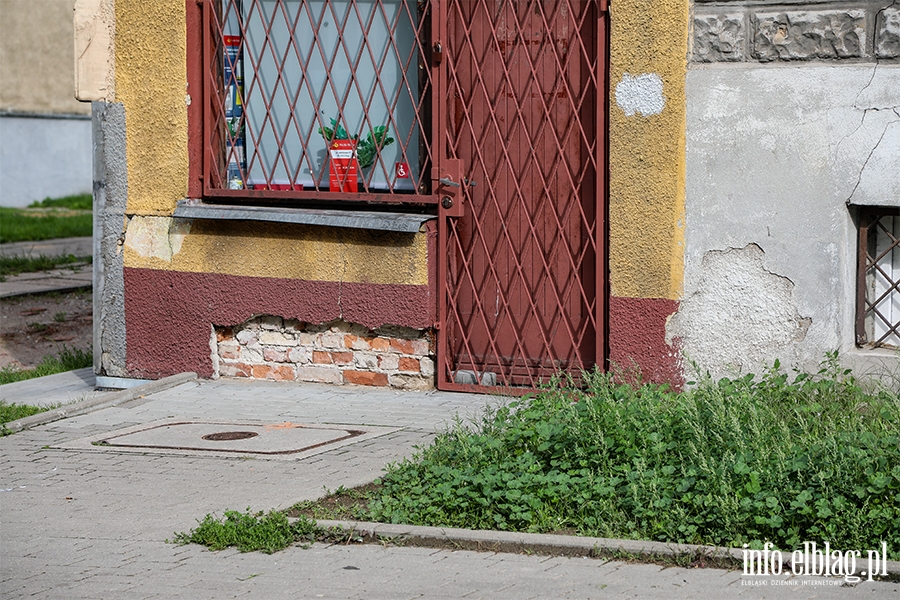 Zaniedbane ulice Elblga: Jaminowa, Lubraniecka, Poprzeczna, fot. 8