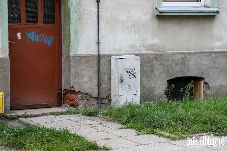 Zaniedbane ulice Elblga: Jaminowa, Lubraniecka, Poprzeczna, fot. 20